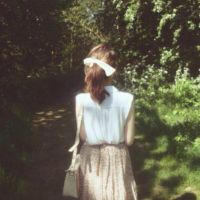 笑的灿烂的女生头像