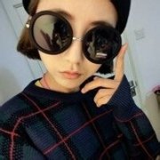 时尚qq非主流墨镜女生头像