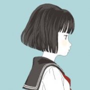 校园风女生卡通可爱头像