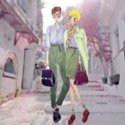 时尚卡通情侣头像 街头时尚范情侣头像卡通