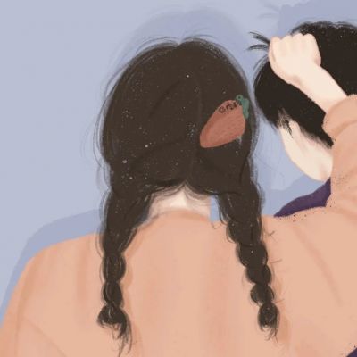 情侣卡通头像2022最新版一男一女(精选10张)