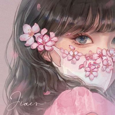 神仙精致动漫女头(精选10张)