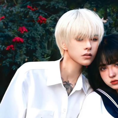 紧张刺激情侣头像(精选14张)