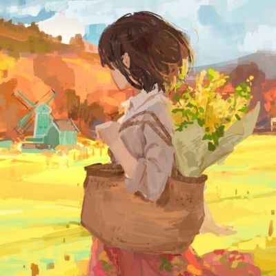 女生头像简单气质动漫(精选12张)