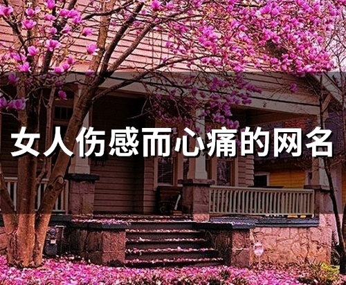 女人伤感而心痛的网名(52个)