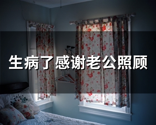 生病了感谢老公照顾(精选47句)