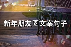 新年朋友圈文案句子(39句)