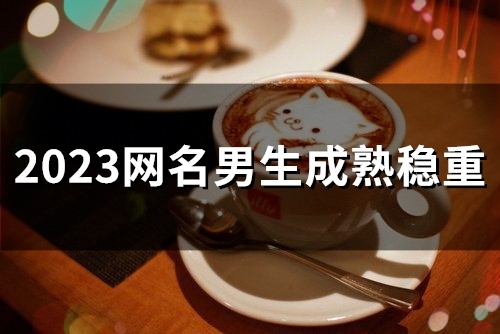 2023网名男生成熟稳重(精选57个)