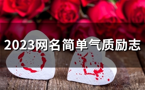 2023网名简单气质励志(精选45个)