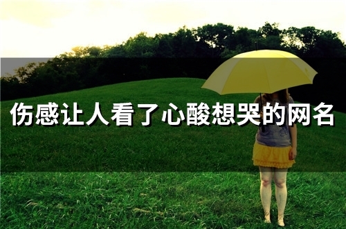 伤感让人看了心酸想哭的网名(53个)