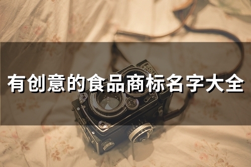 有创意的食品商标名字大全(20个)