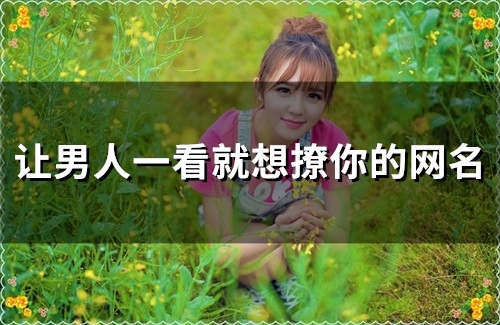 让男人一看就想撩你的网名(90个)