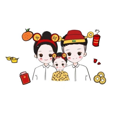 2023最火一家四口头像(44张)