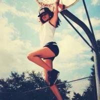 打篮球的人专用头像女生(精选15张)