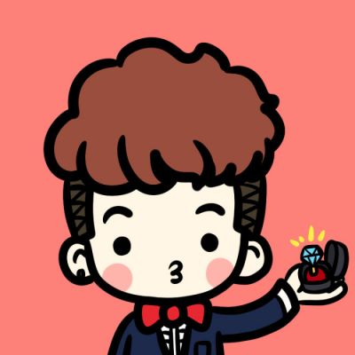 2023最火情侣头像q版(精选20张)