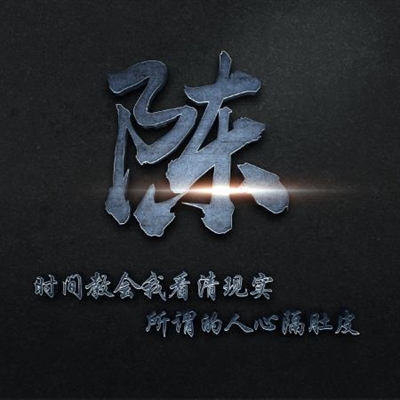 2023最火头像陈字(精选24张)