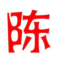 2023最火头像陈字(精选24张)