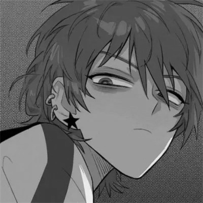 2023最火动漫头像黑白