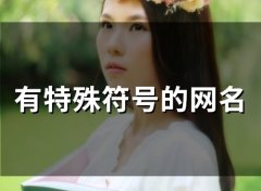 有特殊符号的网名(精选107个)