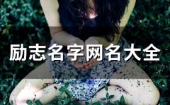 励志名字网名大全(117个)