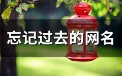 忘记过去的网名(精选100个)