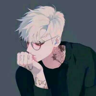 高质量丧头像男二次元(精选22张)