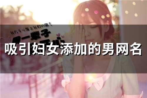 吸引妇女添加的男网名(97个)