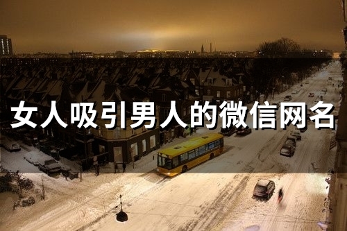 女人吸引男人的微信网名(147个)