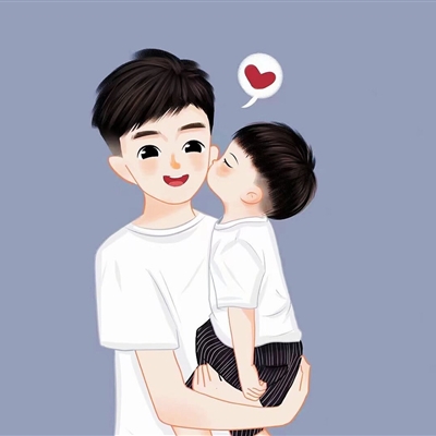 2023最火情侣头像亲子(22张)