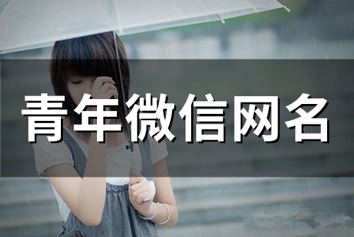 青年微信网名(精选105个)