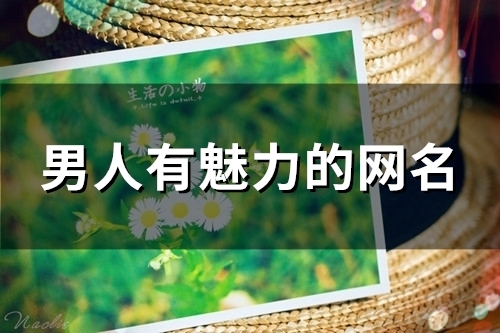 男人有魅力的网名(121个) 男人有魅力的网名(121个)