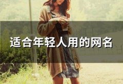 适合年轻人用的网名(89个)