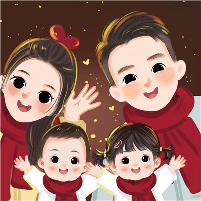 2023年最火的亲子头像(12张)