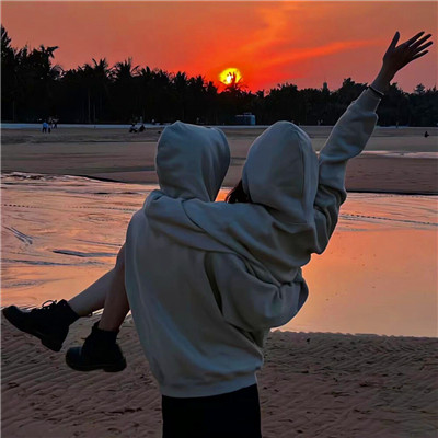 2023微信最火情侣头像(34张)