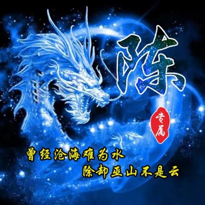 2023最流行陈姓头像(24张)