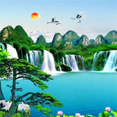 2023年最火的山水头像(精选24张)