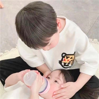 萌娃2023最火情侣头像(精选28张)