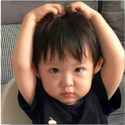 萌娃2023最火情侣头像(精选28张)