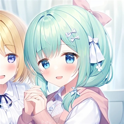 2023最火闺蜜动漫头像(精选28张)