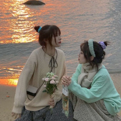 2023最流行的闺蜜头像(20张)