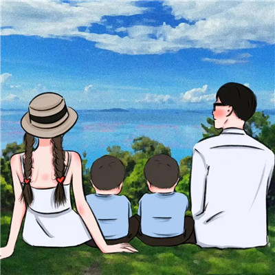 2023年最火全家福头像(精选16张)