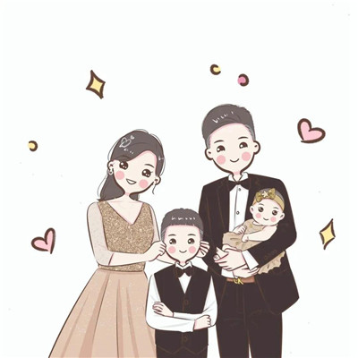 2023年最火全家福头像(精选16张)