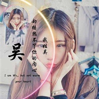 2023姓吴最火微信头像(精选20张)