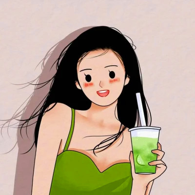 2023最火手绘女生头像(24张)