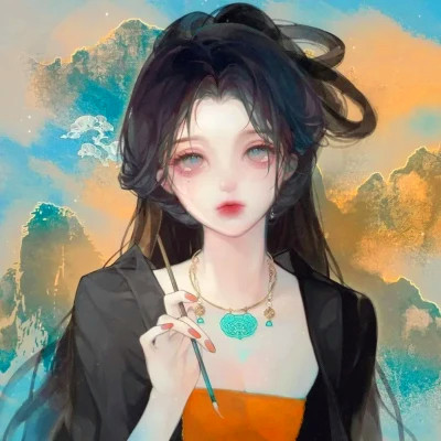 2023最火手绘女生头像(24张)