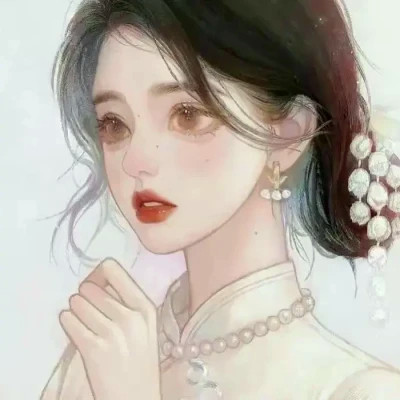 2023最火手绘女生头像(24张)