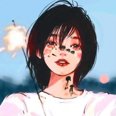 2023最火手绘女生头像(24张)