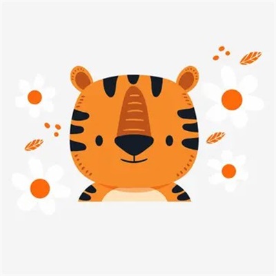 2023最火爆虎动漫头像(24张)