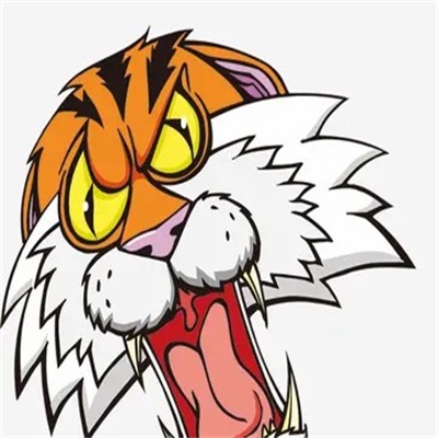 2023最火爆虎动漫头像(24张)