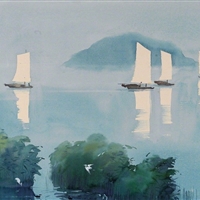 2023最吉祥的山水头像(22张)